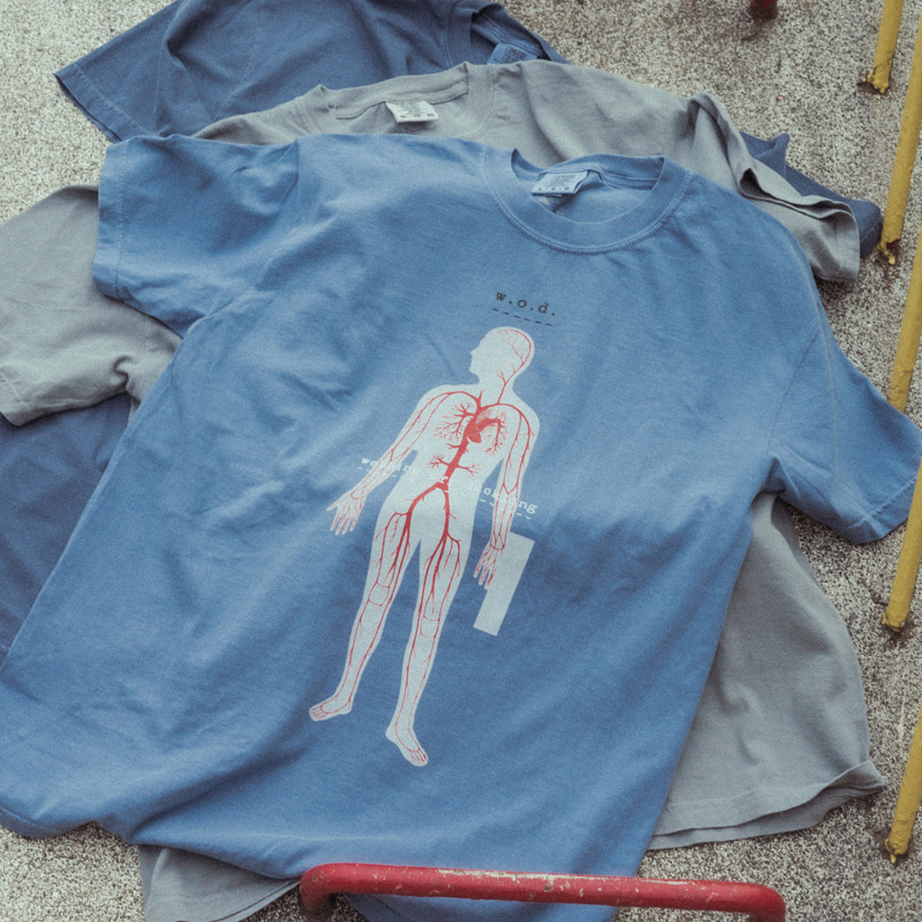 あばくT-Shirt [Used Blue] – w.o.d. Official Store