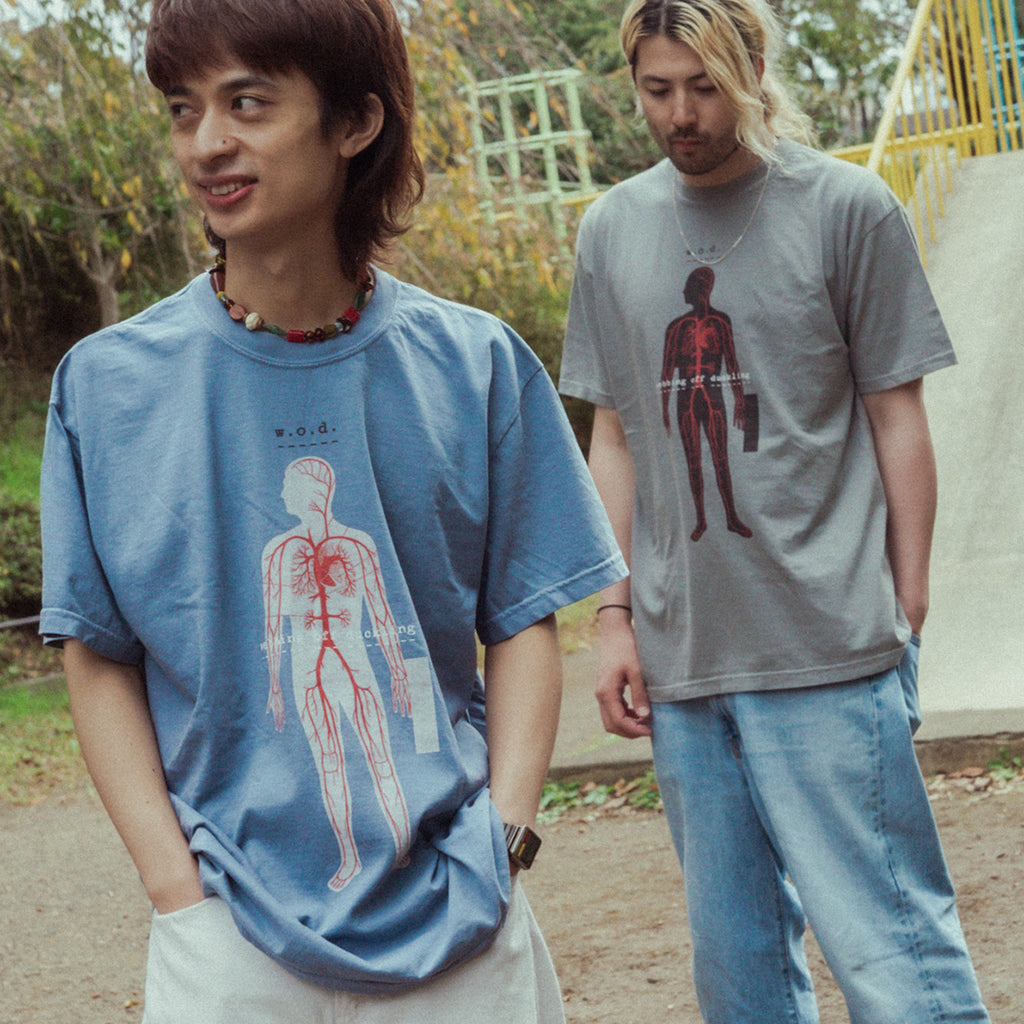 あばくT-Shirt [Used Blue] – w.o.d. Official Store