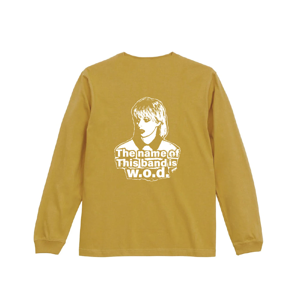 Collab with YUGO. Long Sleeve T-Shirt [Mustard] – w.o.d. Official