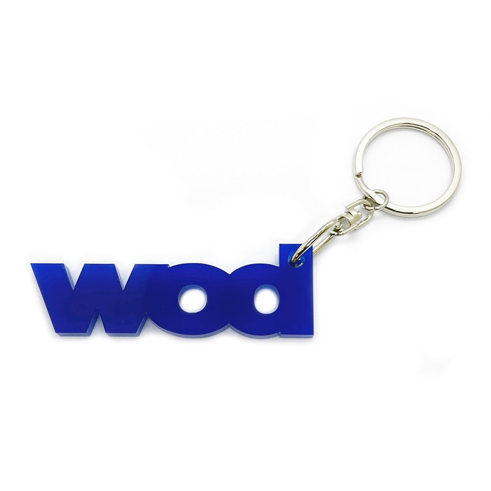 Acrylic Keychain [Blue] – w.o.d. Official Store