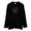 Skull Long Sleeve T-Shirt -刺繍-