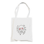 Skull Tote Bag -Embroidery-