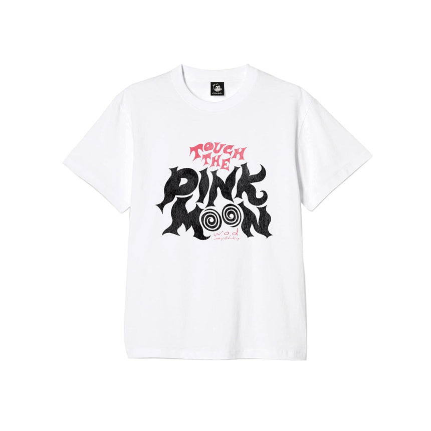 PINK MOON T-Shirt [White] L