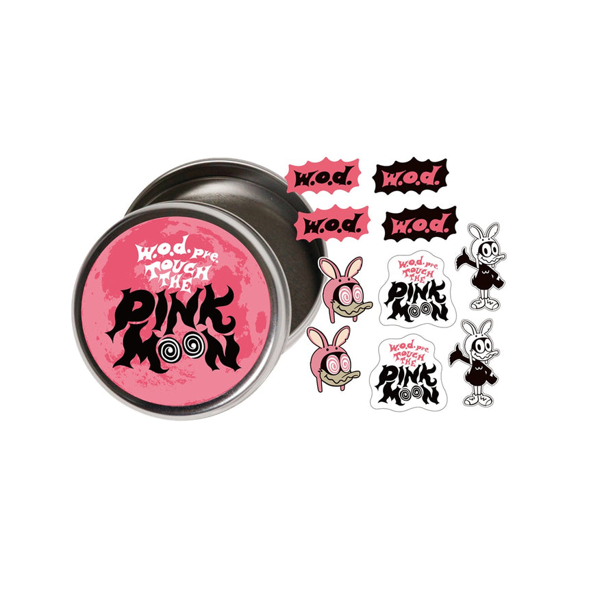 MOON Can Flake Stickers