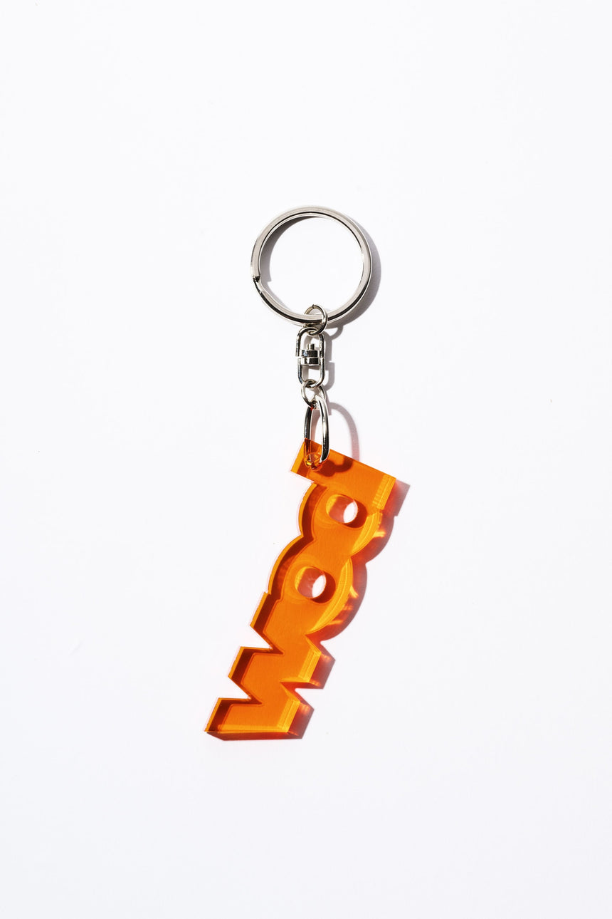 Acrylic Keychain [Clear Orange]