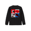 I SEE LOVE Long Sleeve T-Shirt [Black]