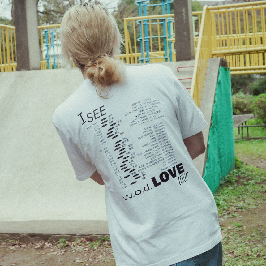 I SEE LOVE Tour T-Shirt [White]