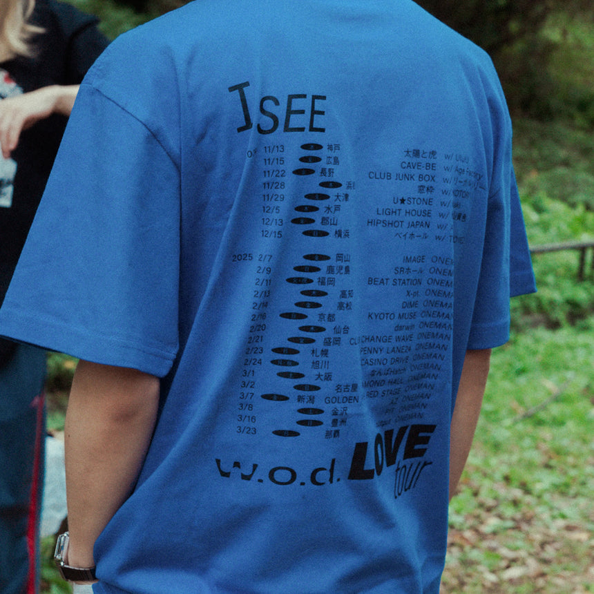 I SEE LOVE Tour T-Shirt [Blue]