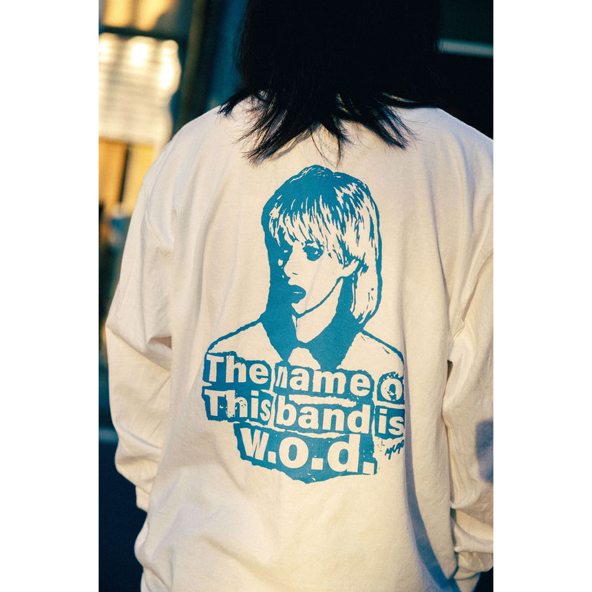 Collab with YUGO. Long Sleeve T-Shirt [White]