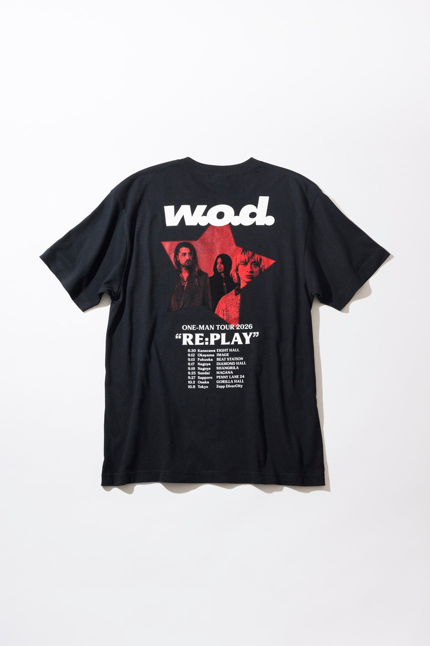RE:PLAY Tour T-Shirt [Black]