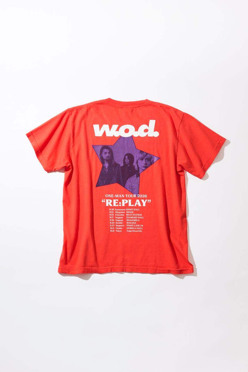 RE:PLAY Tour T-Shirt [Red]