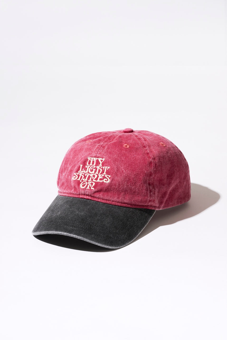 RISE cap [Red x Black]