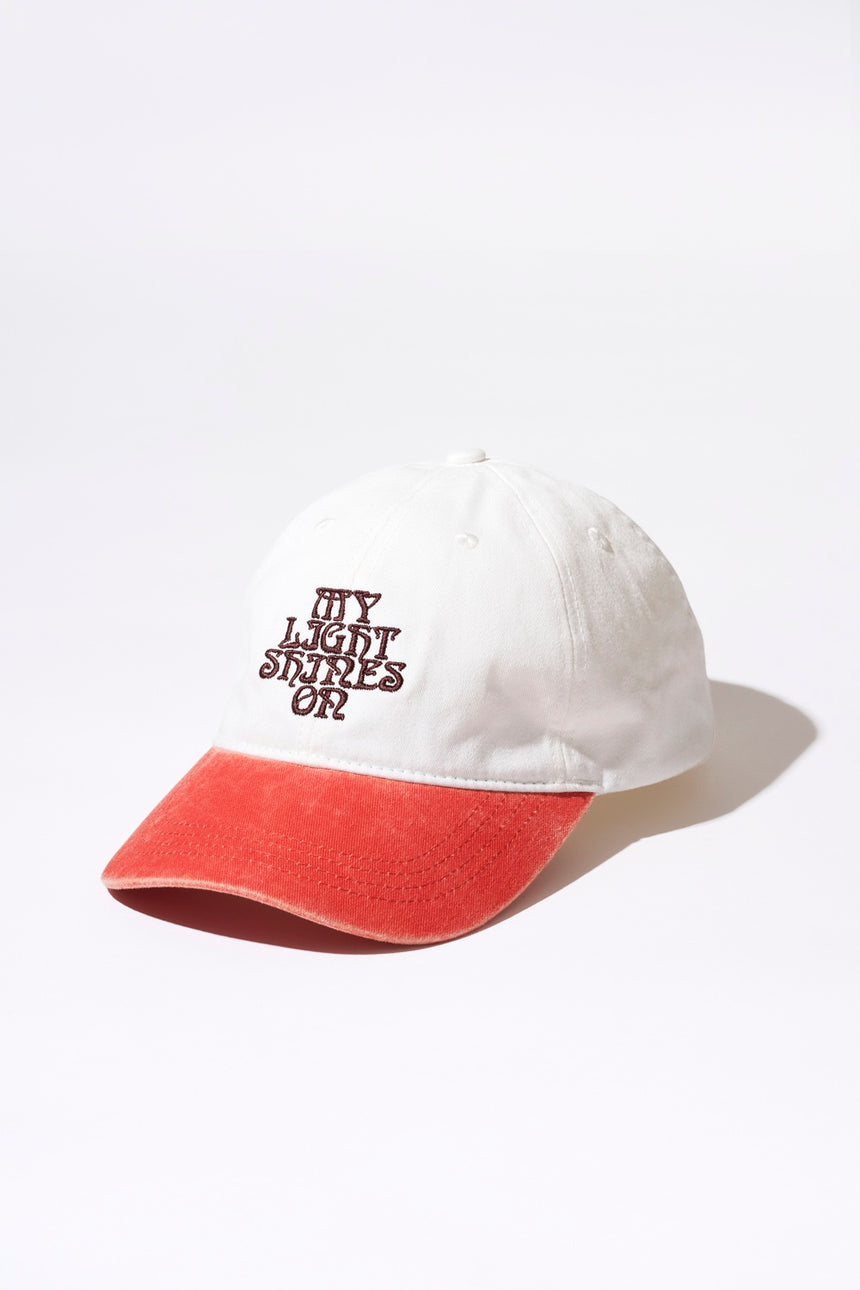 RISE Cap [White × Orange]