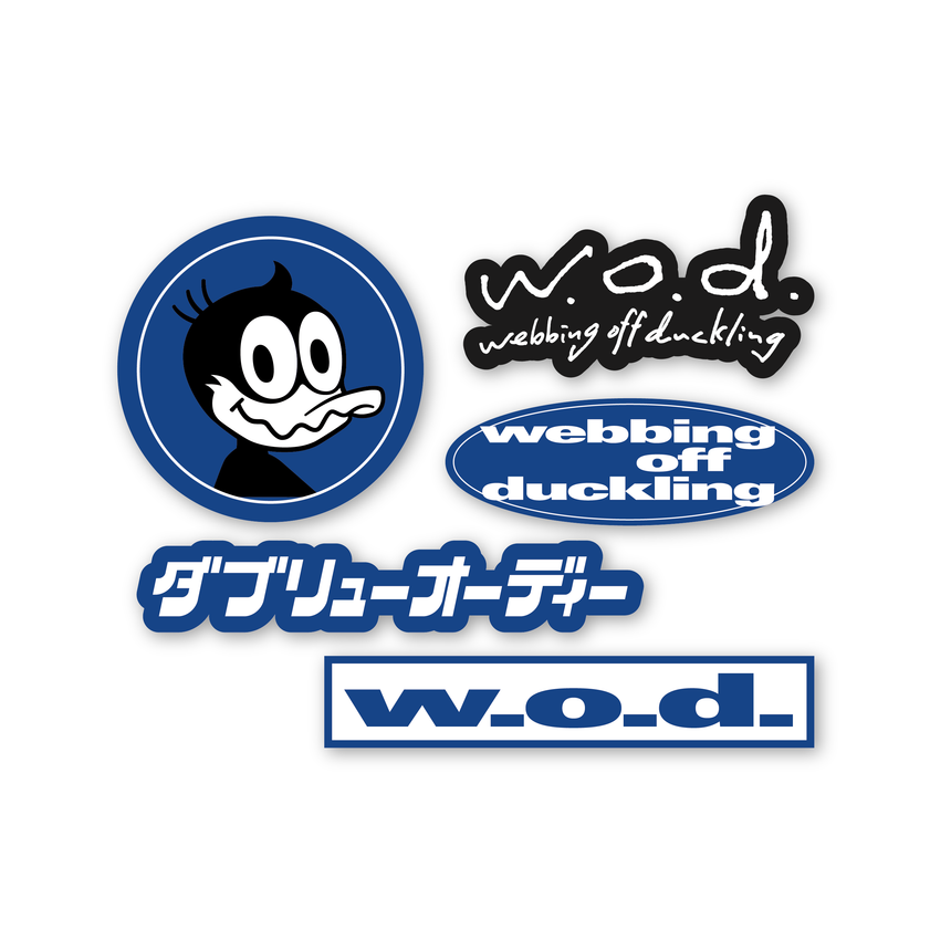 w.o.d. Sticker Set
