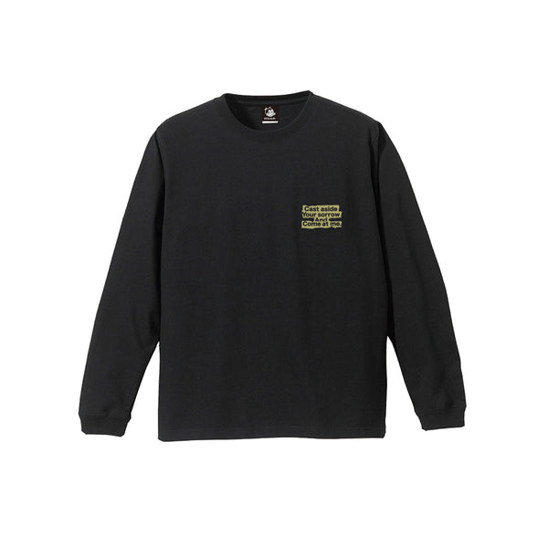 IO B. SOUL LONG 10th Tシャツ ブラック VALLAD XL MMNR_00307-