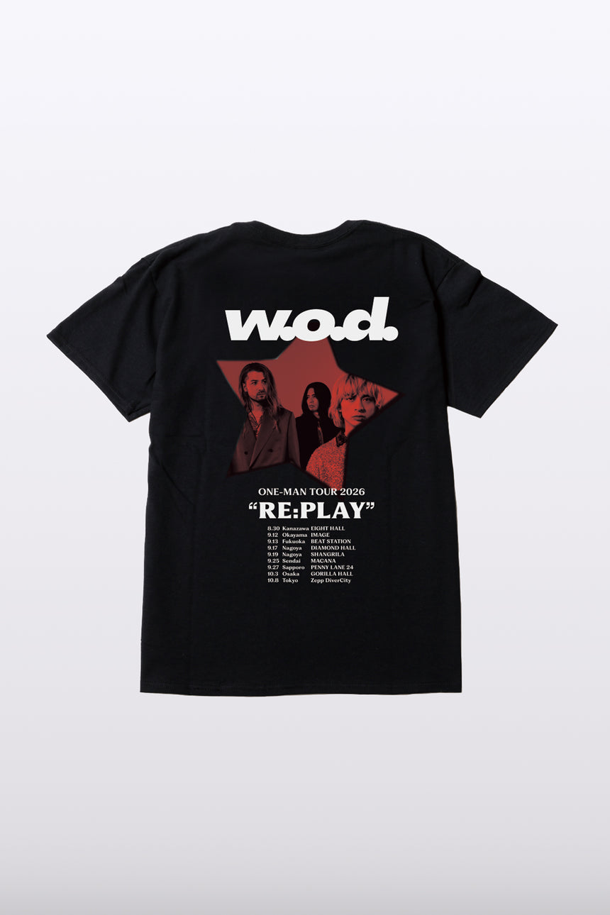 RE:PLAY Tour T-Shirt [Black]