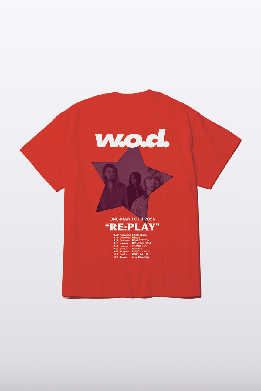 RE:PLAY Tour T-Shirt [Red]