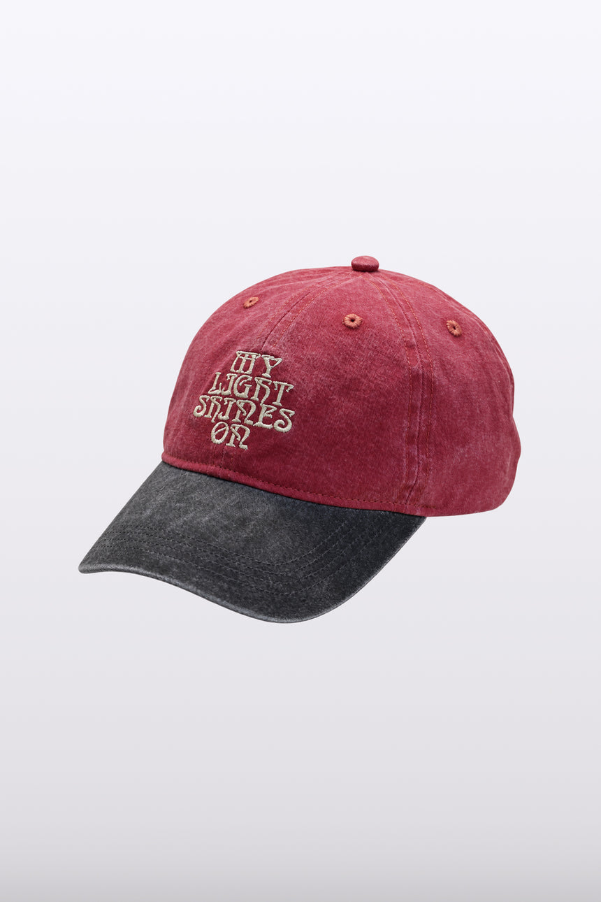 RISEキャップ [Red × Black]