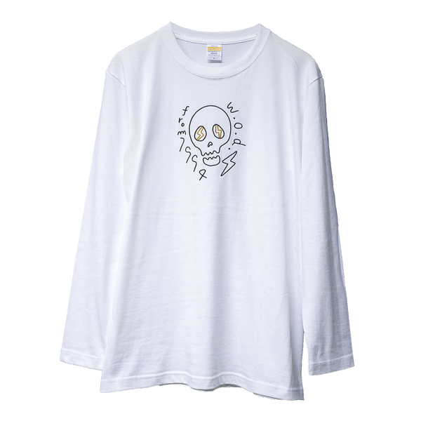 Skull Long Sleeve T-Shirt -刺繍- – w.o.d. Official Store Skull Long Sleeve T-Shirt -刺繍- – w.o.d. Official Store