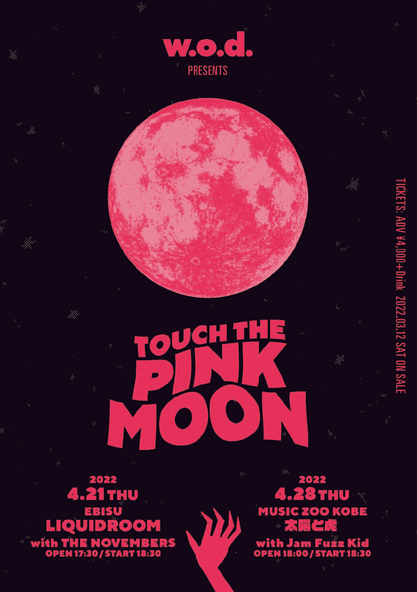 TOUCH THE PINK MOON Poster [Set]