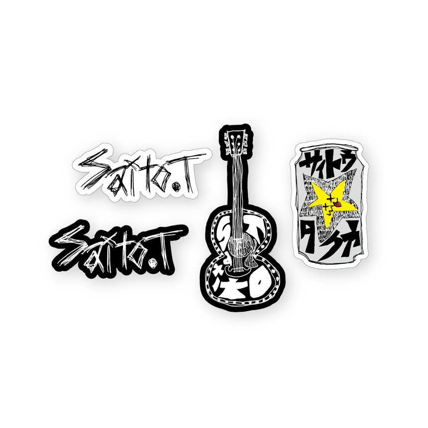 Saito.T Stickers
